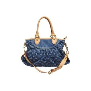 LOUIS VUITTON Neo Cabby handbag Monogram denim